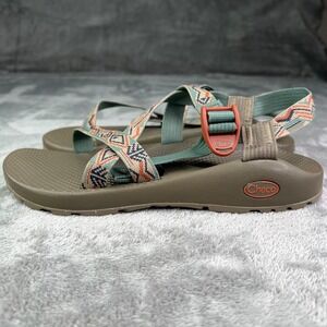 Chaco Cushz Sandals Mens 11 Frond Truffle Extra Cushioned Casual Adjustable New‎